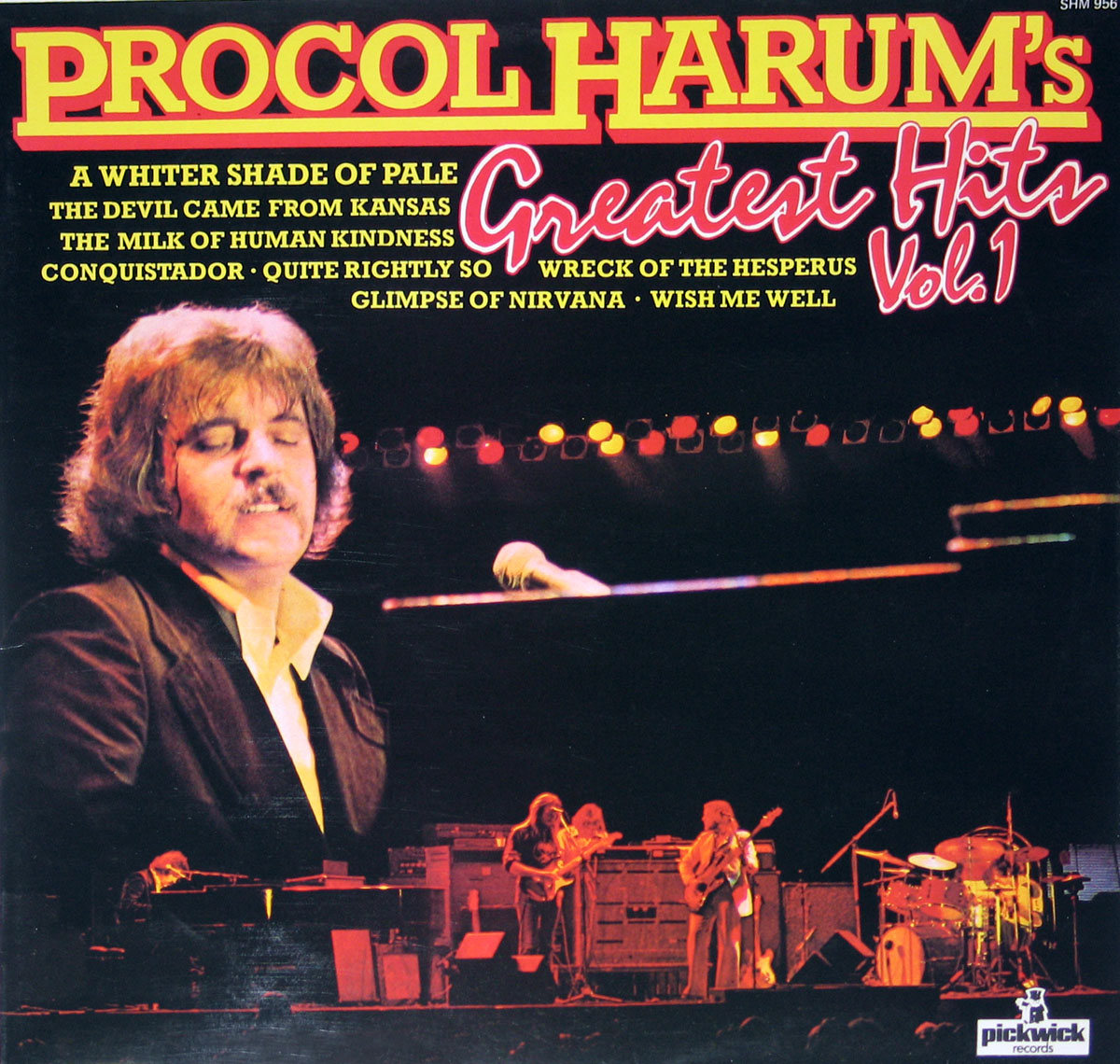 High Resolution Photo # Procol Harum Album Front Cover Vinyl Record